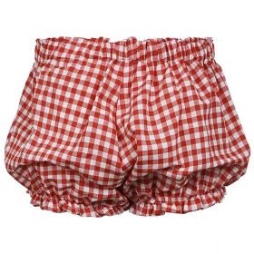 Pocket Button Home Shorts Versatile (Option: 17080 Red-L)