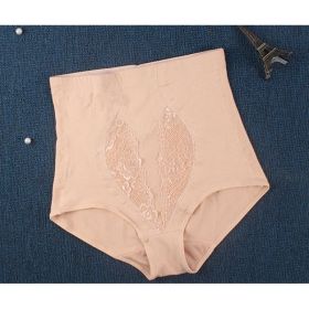 High Waist Plus Size Shaping Panty (Option: Apricot-3XL)