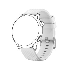 Smart Wearable Accessories,Silicone Watch Bands, Slim Watch Straps With Quick Release, 22mm (Option: Offwhite)