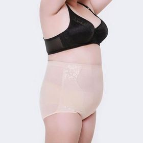 High Waist Plus Size Shaping Panty (Option: Nude-4XL)