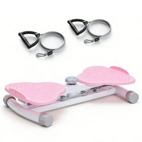 Waist And Abdomen Rotation Machine, Abdominal Rotation Board, Noise-free Fitness Tool, Suitable For Core Muscle Training And Abdominal Fat Reduction (Option: Pink)